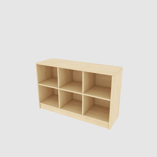 XBN112-10 6-Compartment Toy Cabinet