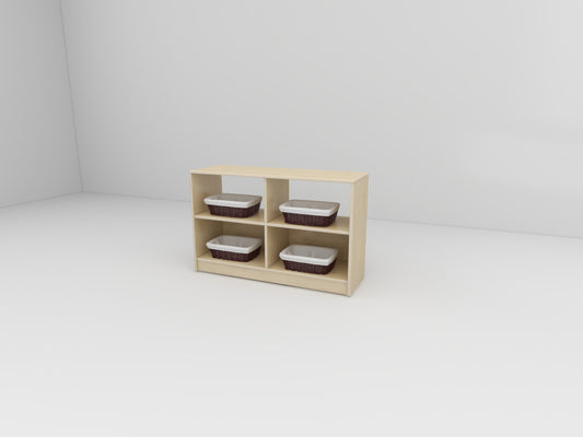 XBN113-06  4-compartment toy cabinet