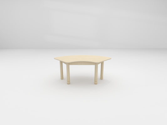 XBN124-03 Curved Table