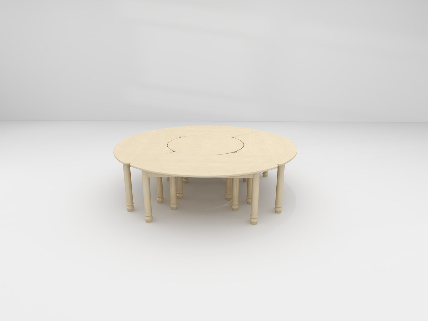 XBN124-07 Round Interlocking Table