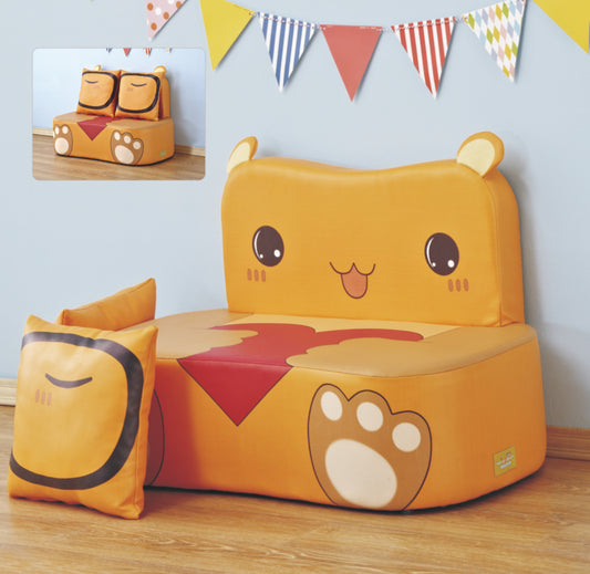 XBN188-09 Bear-themed double sofa