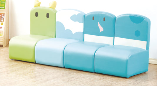 XBN189-12 Dragon and Snake Combination Sofa