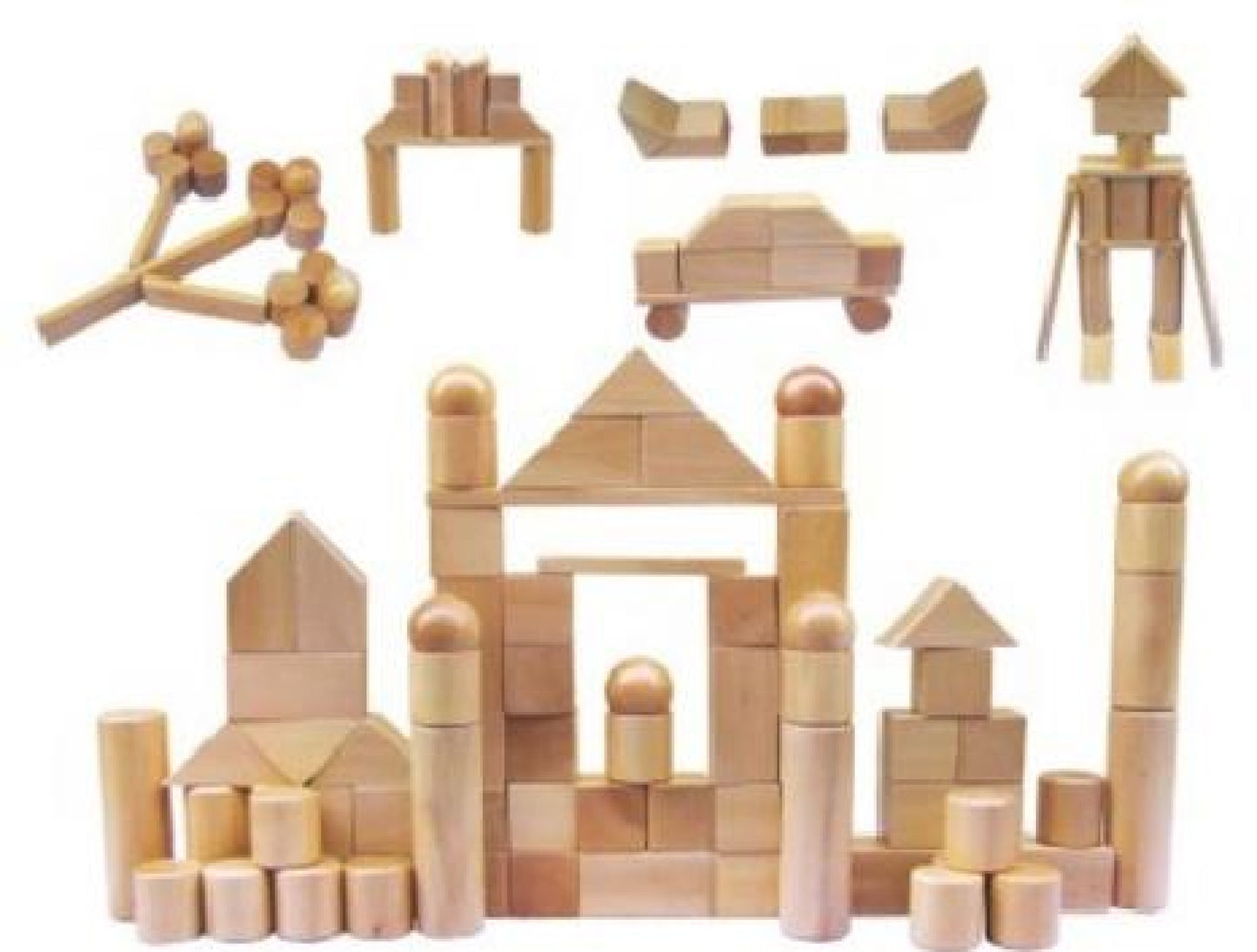 XBN212-05 Large Cylindrical Building Blocks