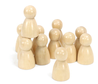 XBN225-15 Wooden Figurine