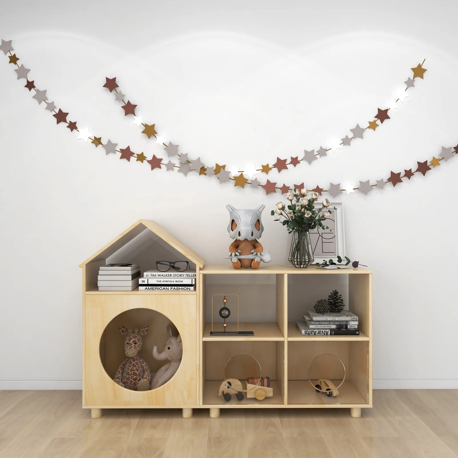 XBN142-12 Toy Combination Shelf