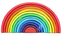 XBN224-06 Large rainbow