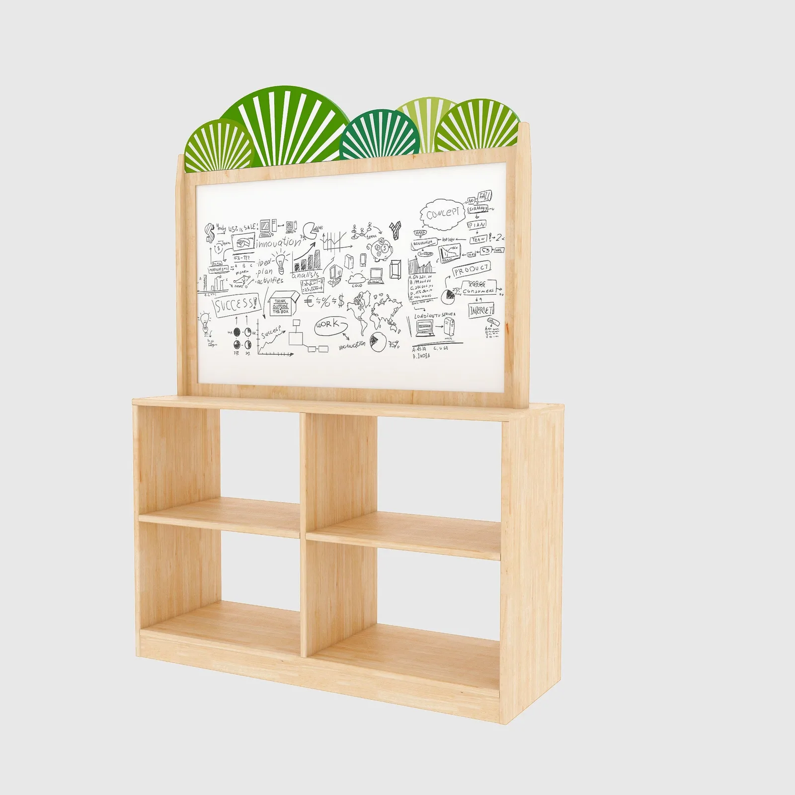 XBN134-05 Whiteboard Drawing Shelf