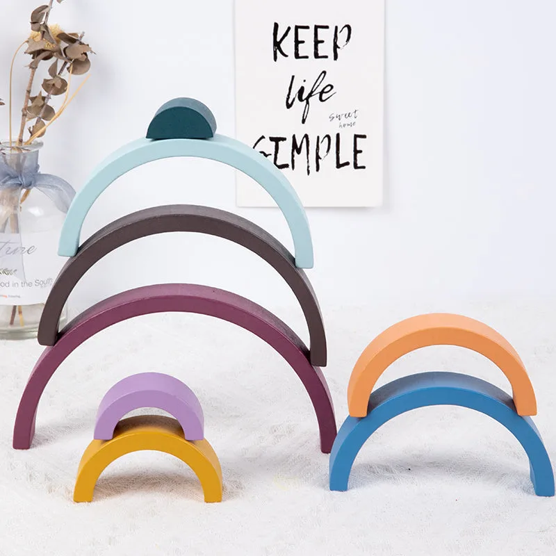 XBN228-20 Eight-Layer Rainbow Building Blocks