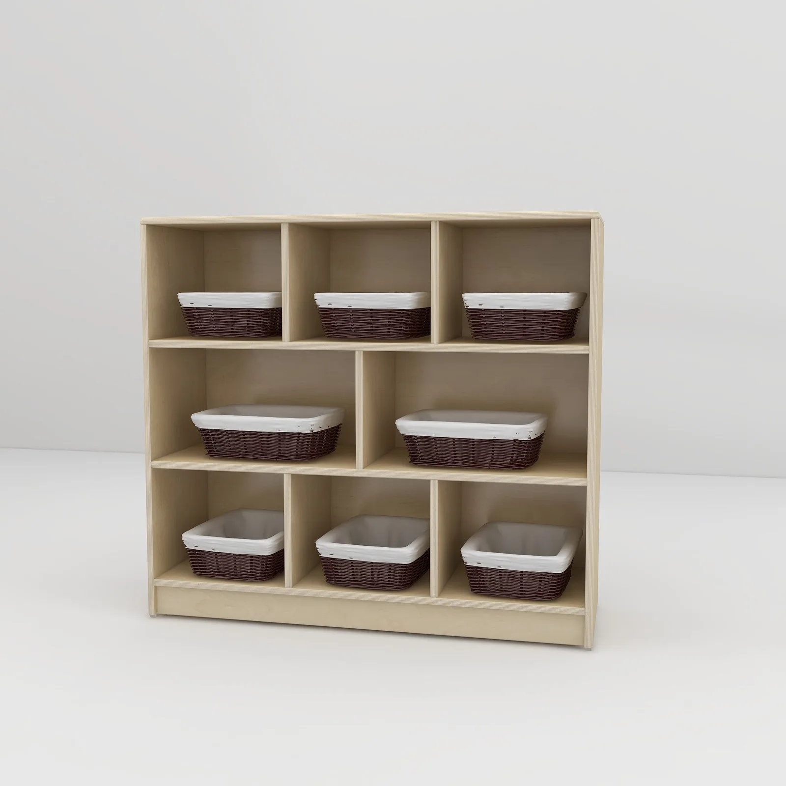 XBN141-08 8 Compartment Toy Shelf