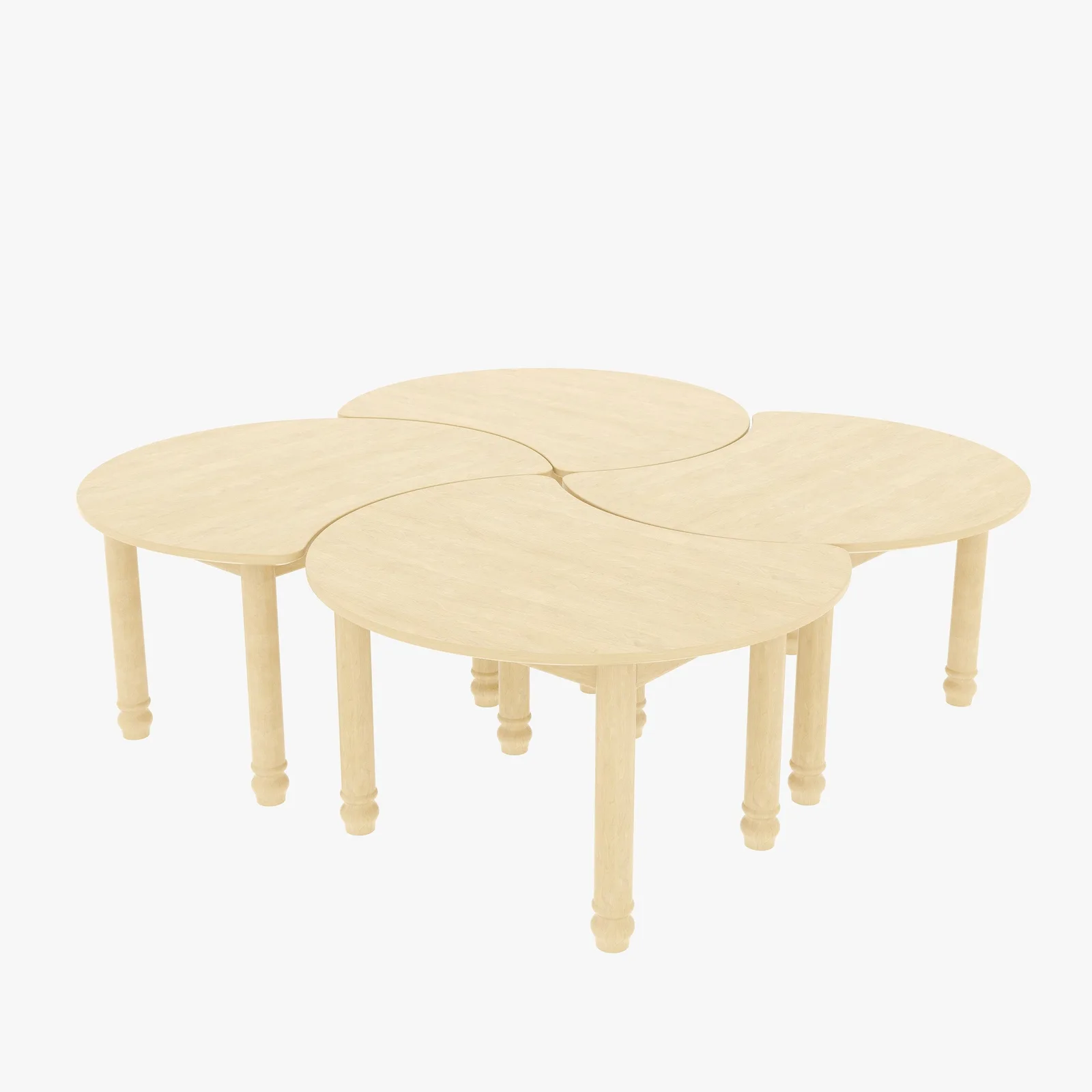 XBN152-05 Crescent Moon Table Combination Table