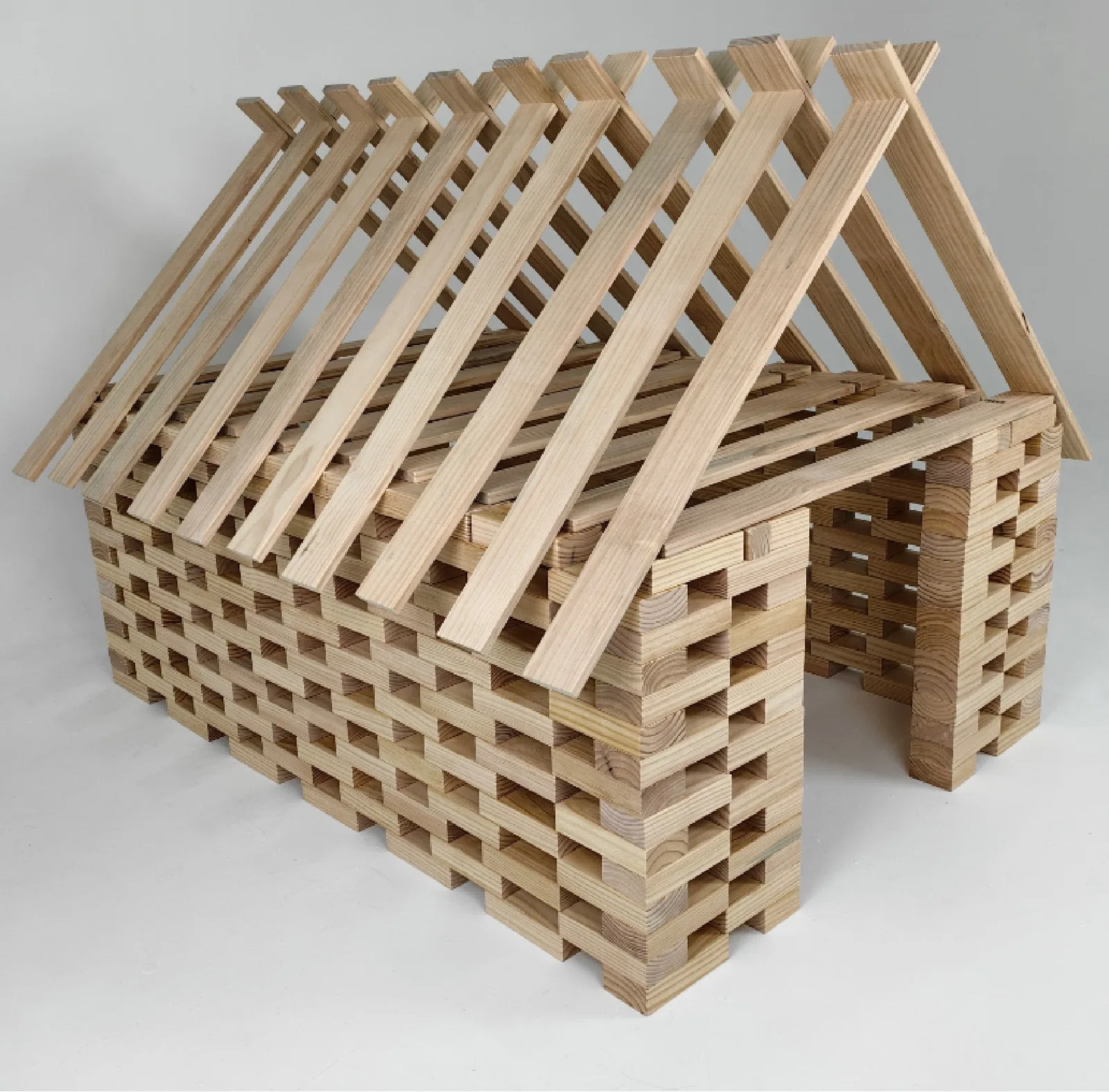 XBN227-01 Wood Building Blocks