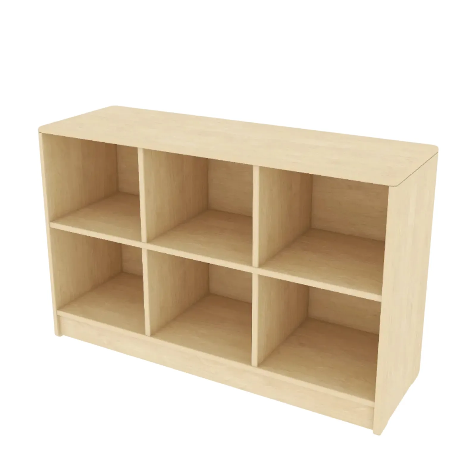 XBN140-10 6-Compartment Toy Cabinet