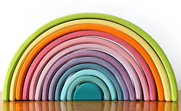 XBN224-05 Large rainbow (macaron)