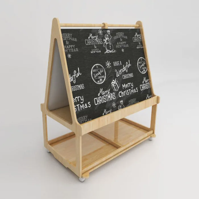 XBN145-07 Magnetic Chalkboard Cabinet A