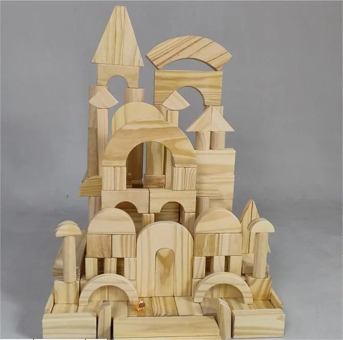 XBN226-06 Medium Wood Building Blocks